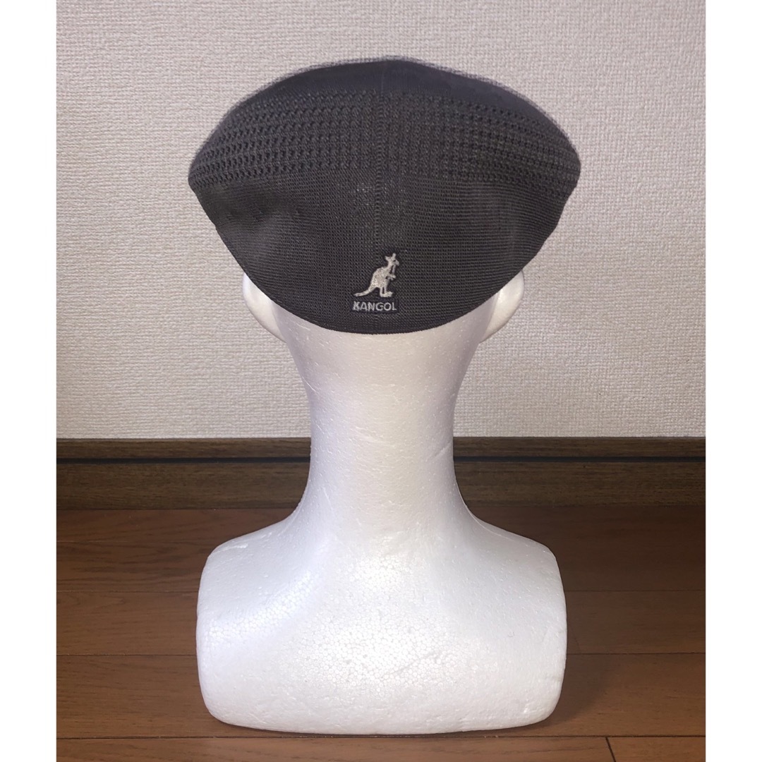 KANGOL(カンゴール)のM 美品 KANGOL ハンチングキャップ グレー 灰色 カンゴール ベレー帽 メンズの帽子(ハンチング/ベレー帽)の商品写真