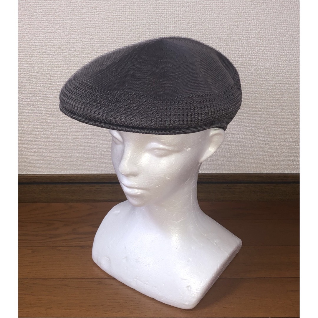 KANGOL(カンゴール)のM 美品 KANGOL ハンチングキャップ グレー 灰色 カンゴール ベレー帽 メンズの帽子(ハンチング/ベレー帽)の商品写真