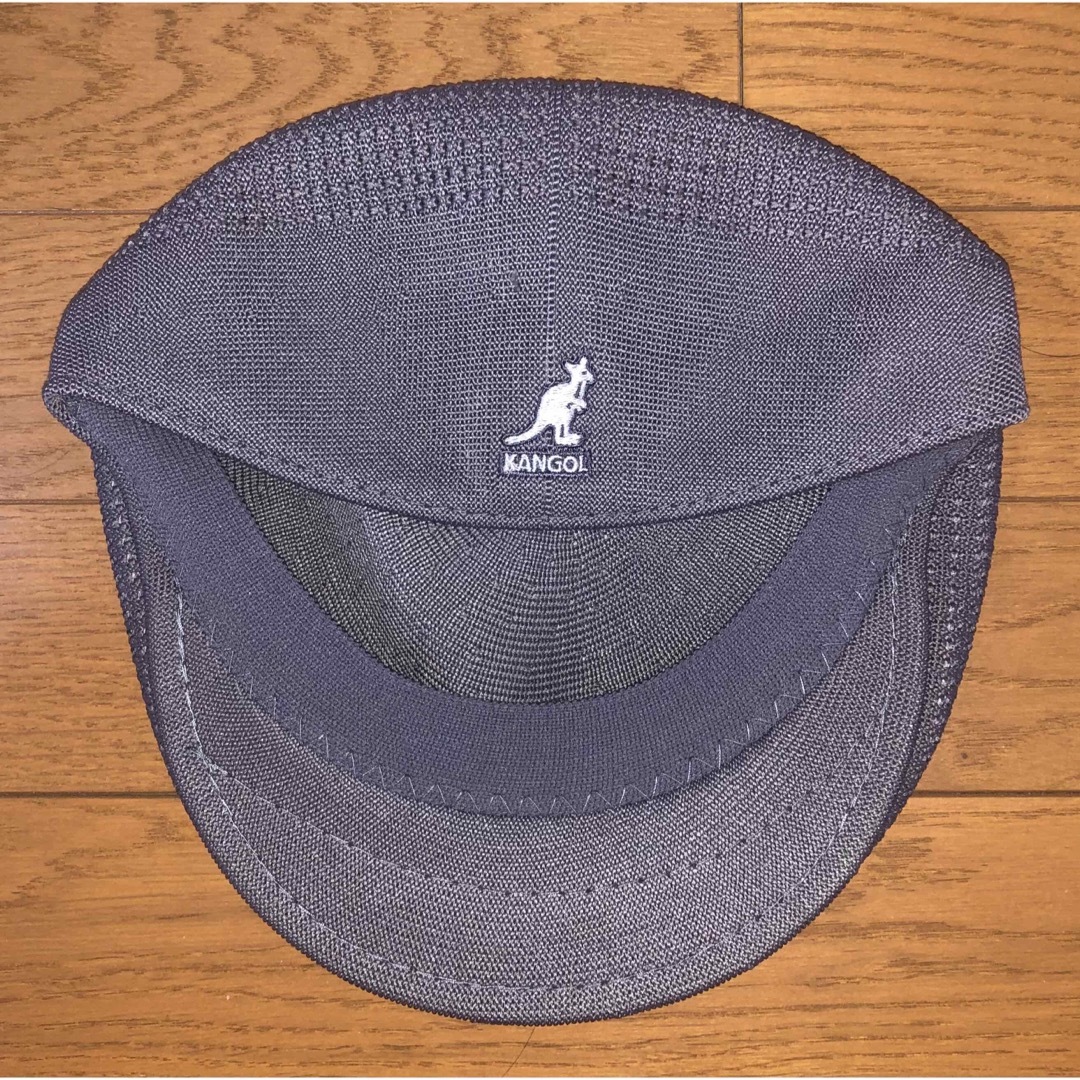 KANGOL(カンゴール)のM 美品 KANGOL ハンチングキャップ グレー 灰色 カンゴール ベレー帽 メンズの帽子(ハンチング/ベレー帽)の商品写真