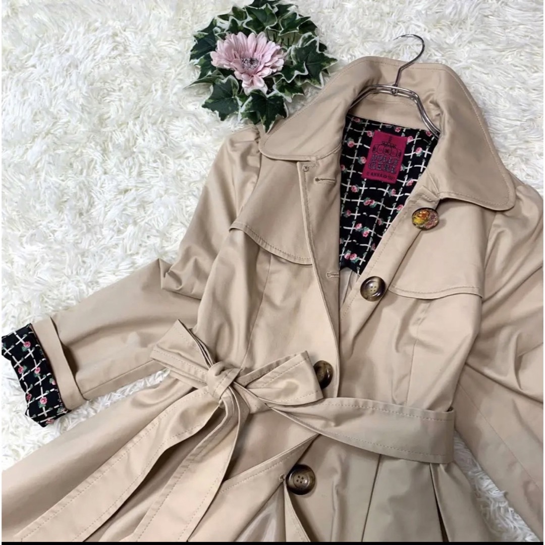 美品ANNA SUI DOLLY GIRL春コート-