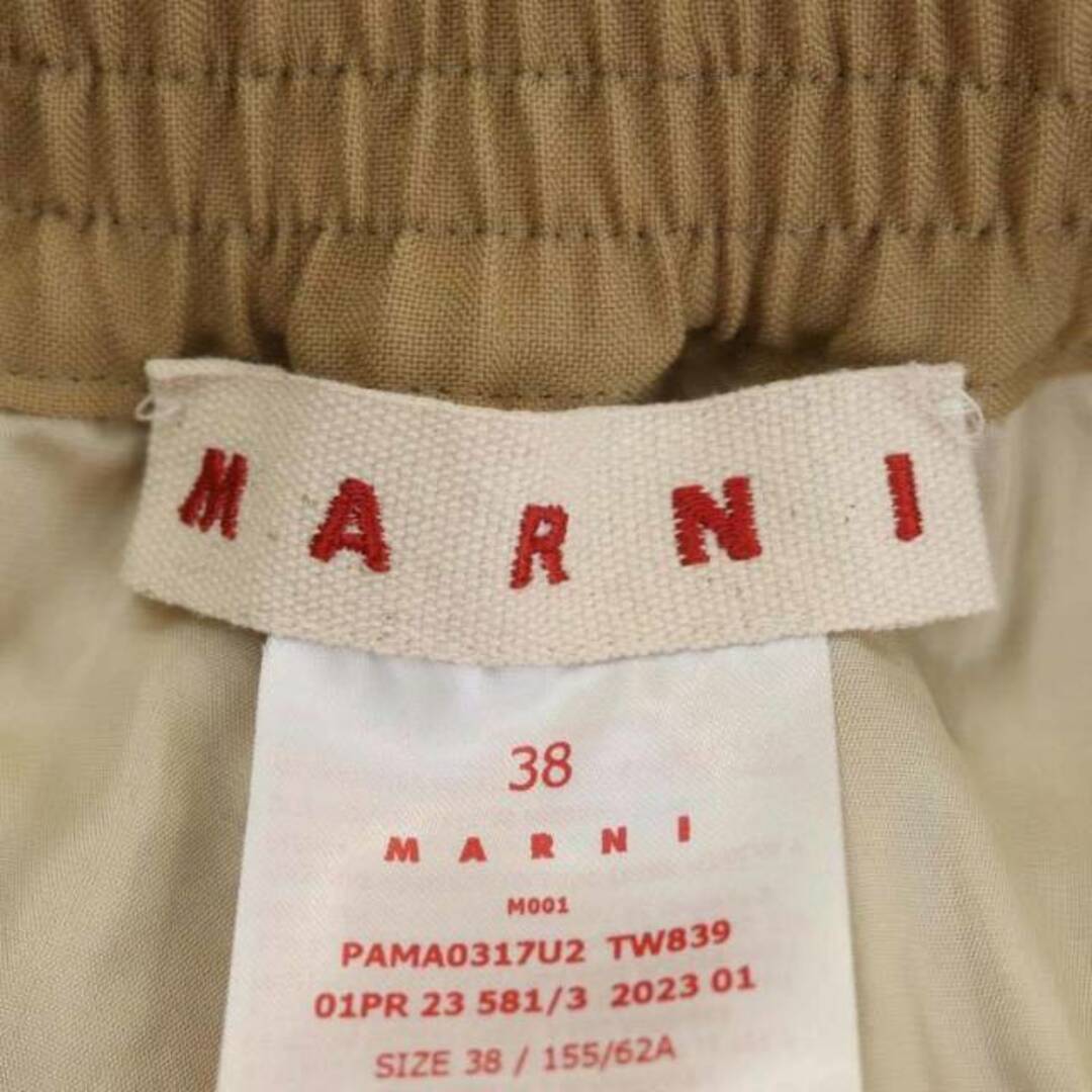 Marni(マルニ)のマルニ 23SS Tropical Wool Boyfriend Pants レディースのパンツ(その他)の商品写真