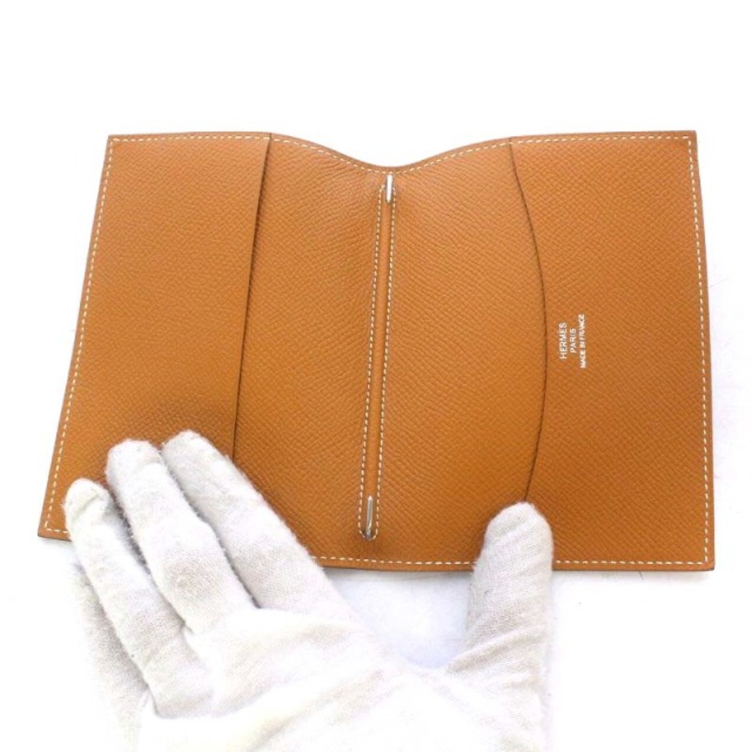 Hermes - エルメス HERMES アジャンダ GM 手帳カバー レザー 茶色 X