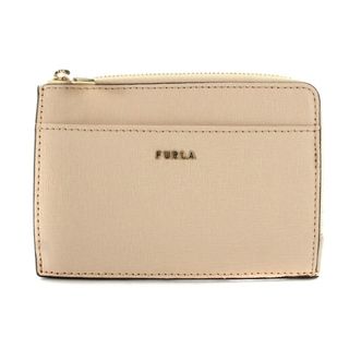 フルラ(Furla)のフルラ FURLA カードケース L字ファスナー レザー ピンク(名刺入れ/定期入れ)