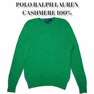 カシミヤ100%】Ralph Lauren ロゴパフスリーブセーター XXS-