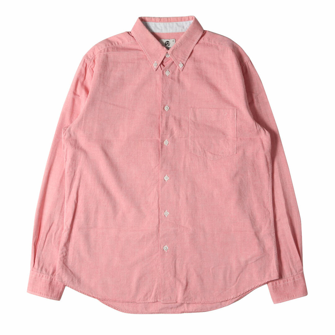 Paul Smith ポールスミス シャツ サイズ:M オックスフォード ボタンダウン シャツ OXFORD BUTTON-DOWN SHIRTS 262301 072R 長袖 OX B.D PS ピンク トップス カットソー カジュアルシャツ シンプル 無地 ブランド【メンズ】