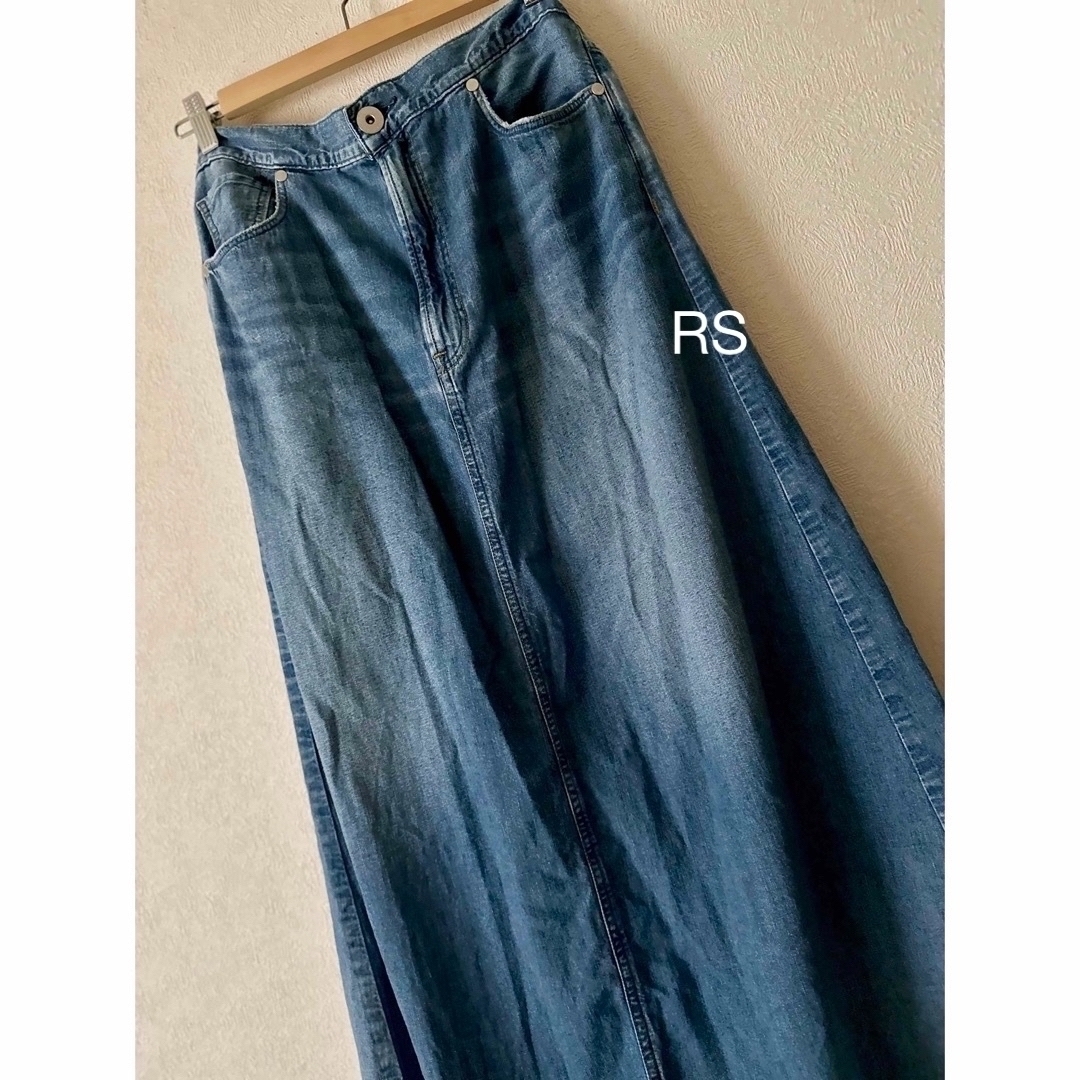 DEUXIEME CLASSE - UPPER HIGHTS 「the Lazy skirt」ダメージdenimの