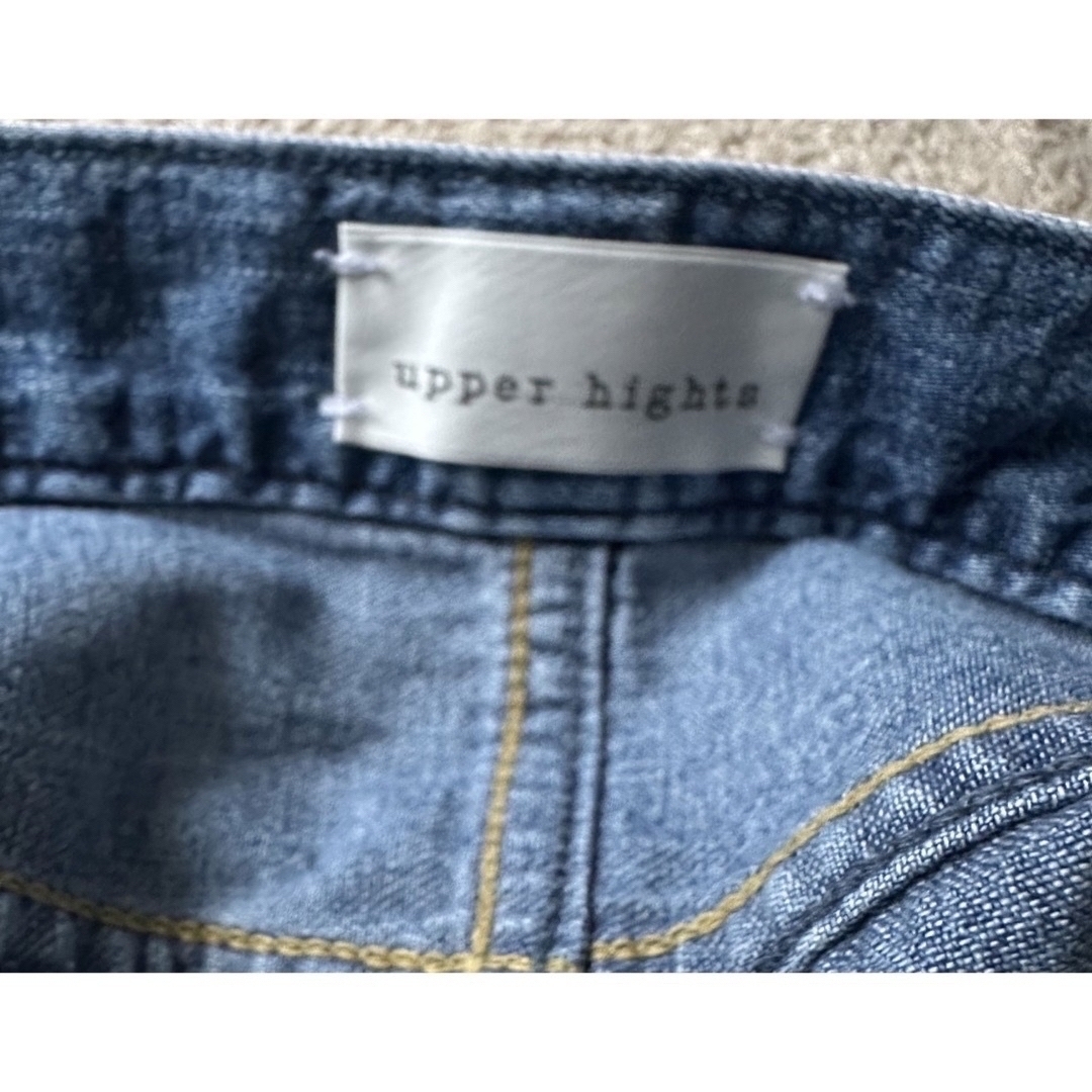 DEUXIEME CLASSE - UPPER HIGHTS 「the Lazy skirt」ダメージdenimの