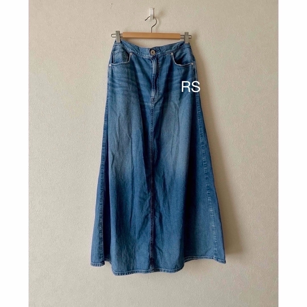 DEUXIEME CLASSE - UPPER HIGHTS 「the Lazy skirt」ダメージdenimの