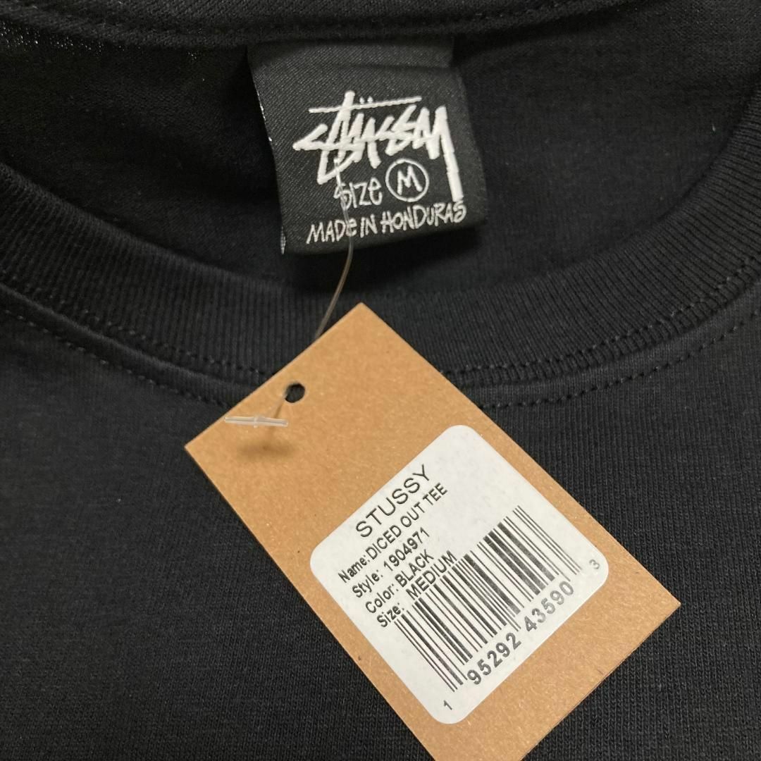 STUSSY ステューシー ダイスアウト Tシャツ BK Mサイズ