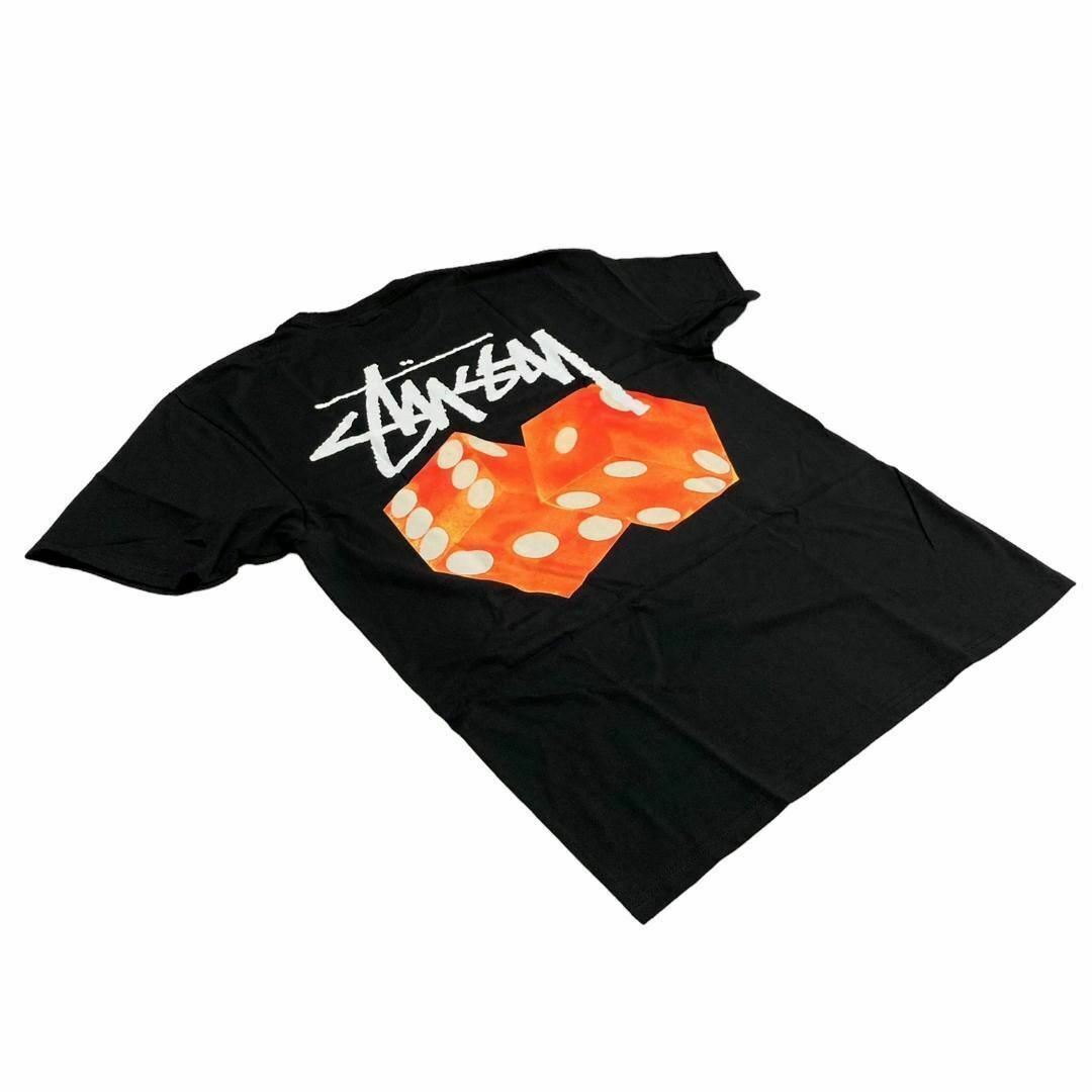 STUSSY(ステューシー)のSTUSSY ステューシー ダイスアウト Tシャツ BK Lサイズ メンズのトップス(Tシャツ/カットソー(半袖/袖なし))の商品写真