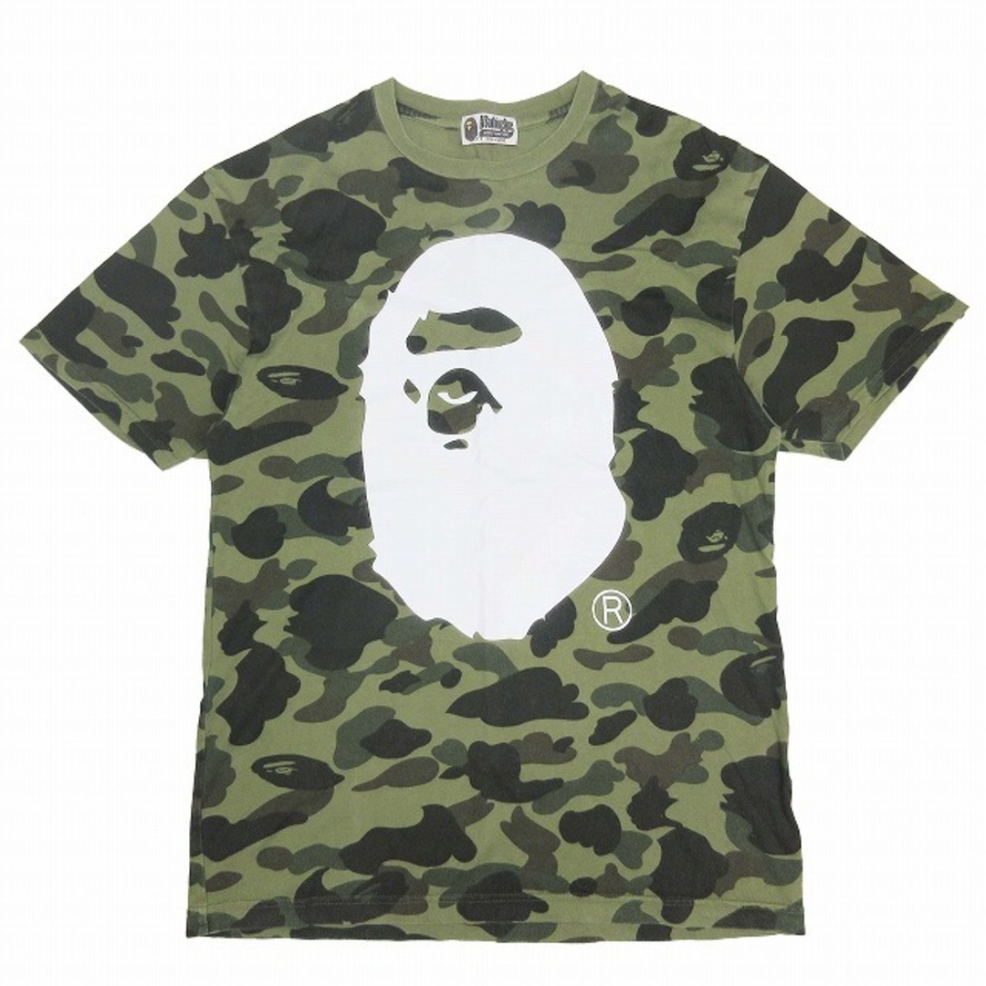 アベイシングエイプ bape エイプ 迷彩  Tシャツ  XL