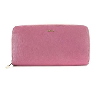 フルラ(Furla)のフルラ FURLA BABYLON 長財布 ラウンドファスナー レザー ピンク(財布)