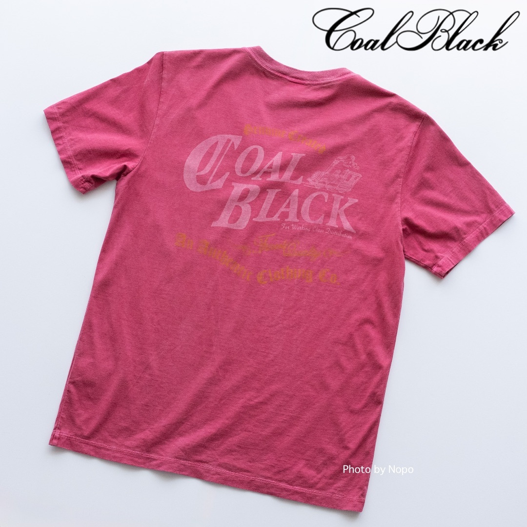 COALBLACK(コールブラック)のCoalblack コールブラック　バックプリントロゴTシャツ　Mサイズ　ピンク メンズのトップス(Tシャツ/カットソー(半袖/袖なし))の商品写真