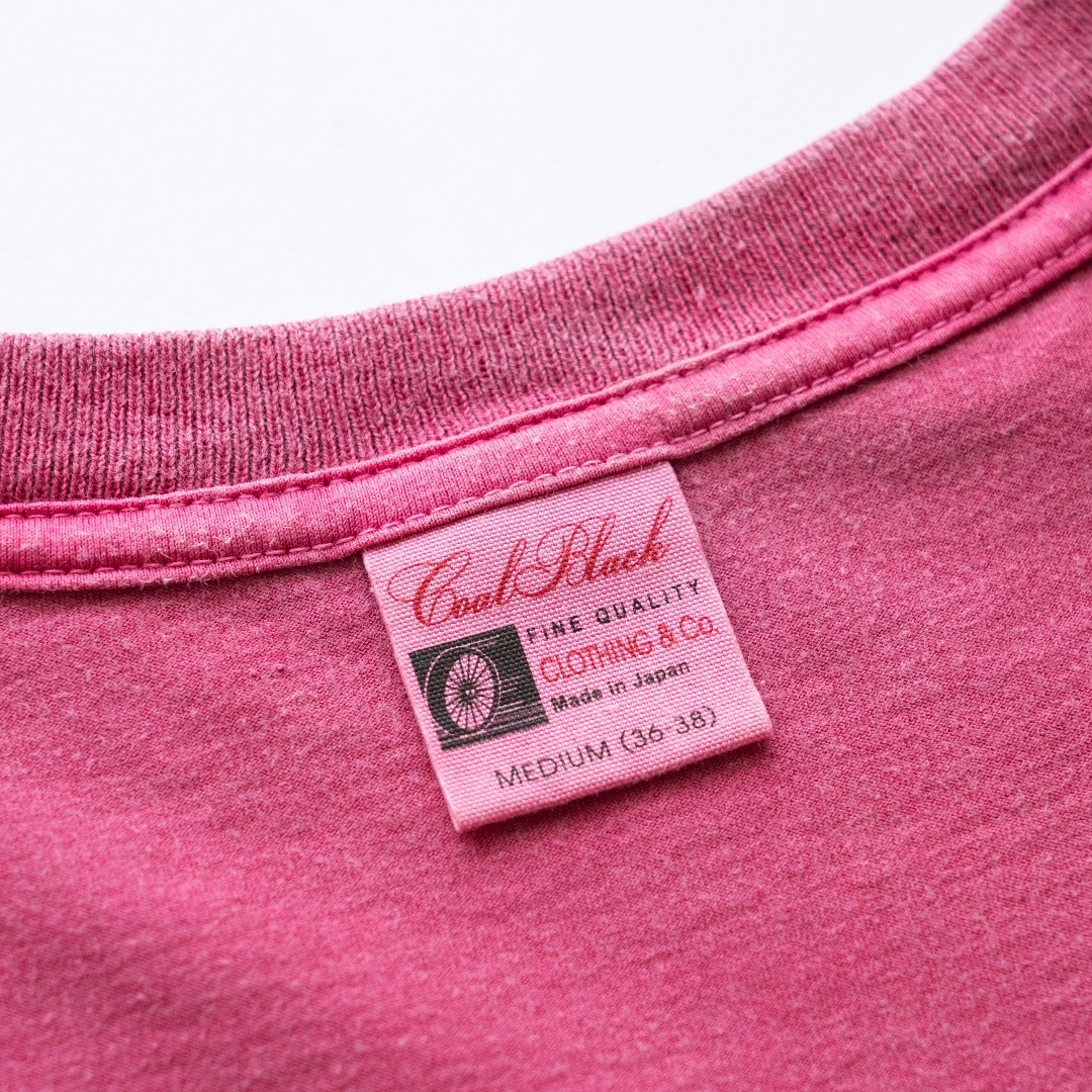 COALBLACK(コールブラック)のCoalblack コールブラック　バックプリントロゴTシャツ　Mサイズ　ピンク メンズのトップス(Tシャツ/カットソー(半袖/袖なし))の商品写真