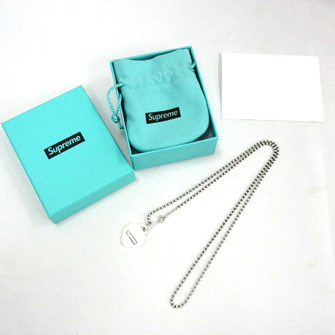 SUPREME Tiffany & CoHeart Tag Pendant