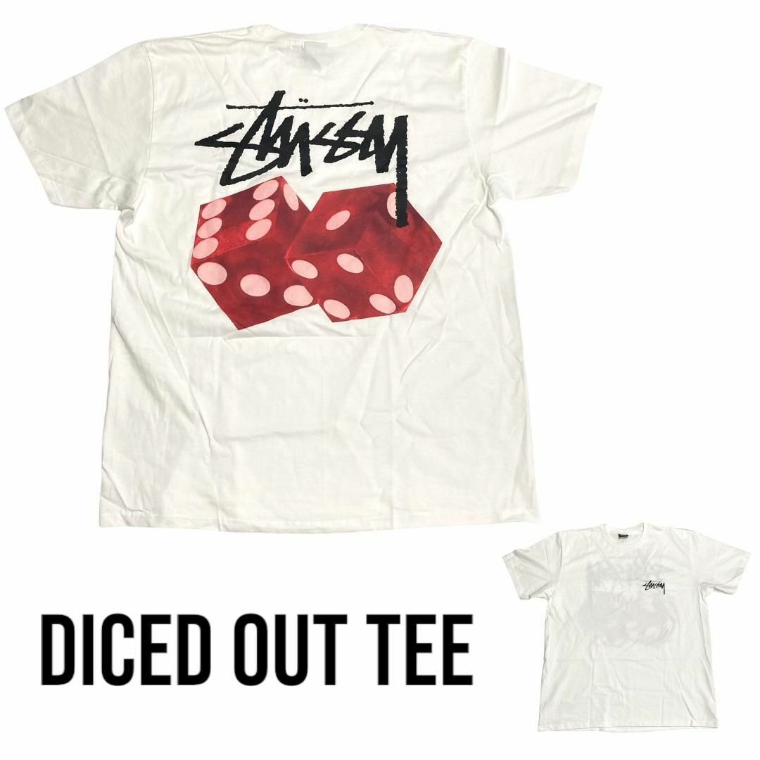 stussy tシャツ Mサイズ サイコロ ダイス