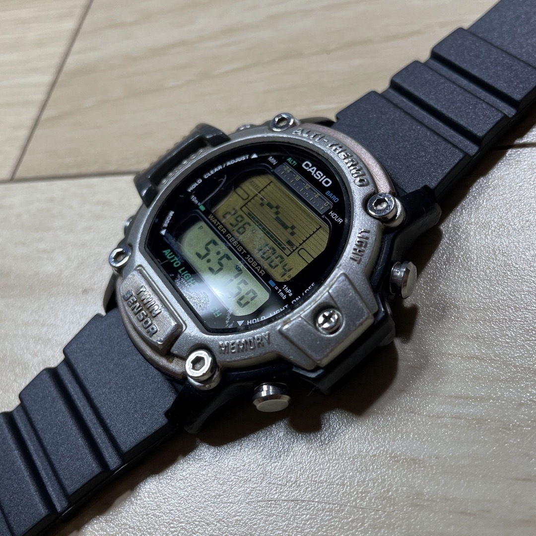 CASIO PROTREK TWIN SENSOR ALTI-THERMO腕時計-