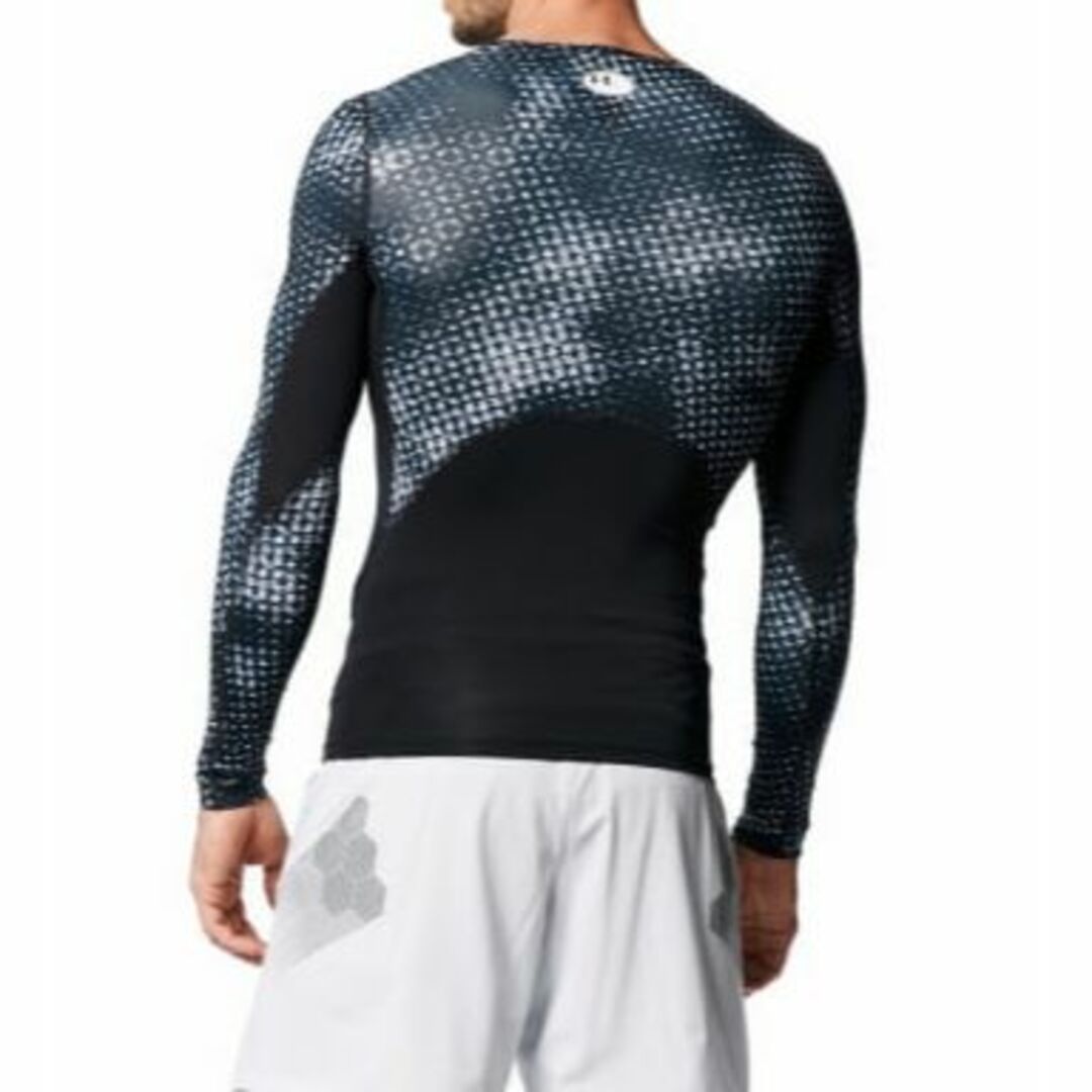 UNDER ARMOUR(アンダーアーマー)のアンダーアーマー 長袖 シャツ XL ２L LL黒 ブラック 新品 インナー メンズのトップス(Tシャツ/カットソー(七分/長袖))の商品写真