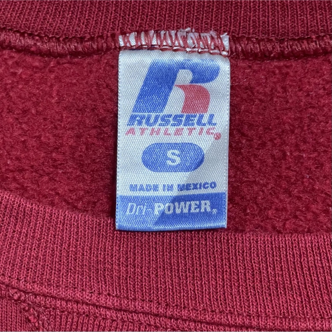 Russell Athletic(ラッセルアスレティック)のRussell メキシコ製 高校  スウェット トレーナー ロゴ プリント 古着 メンズのトップス(スウェット)の商品写真