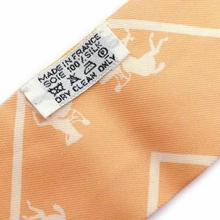 エルメス HERMES ツイリー レ・アリュール オレンジ シルク スカーフ