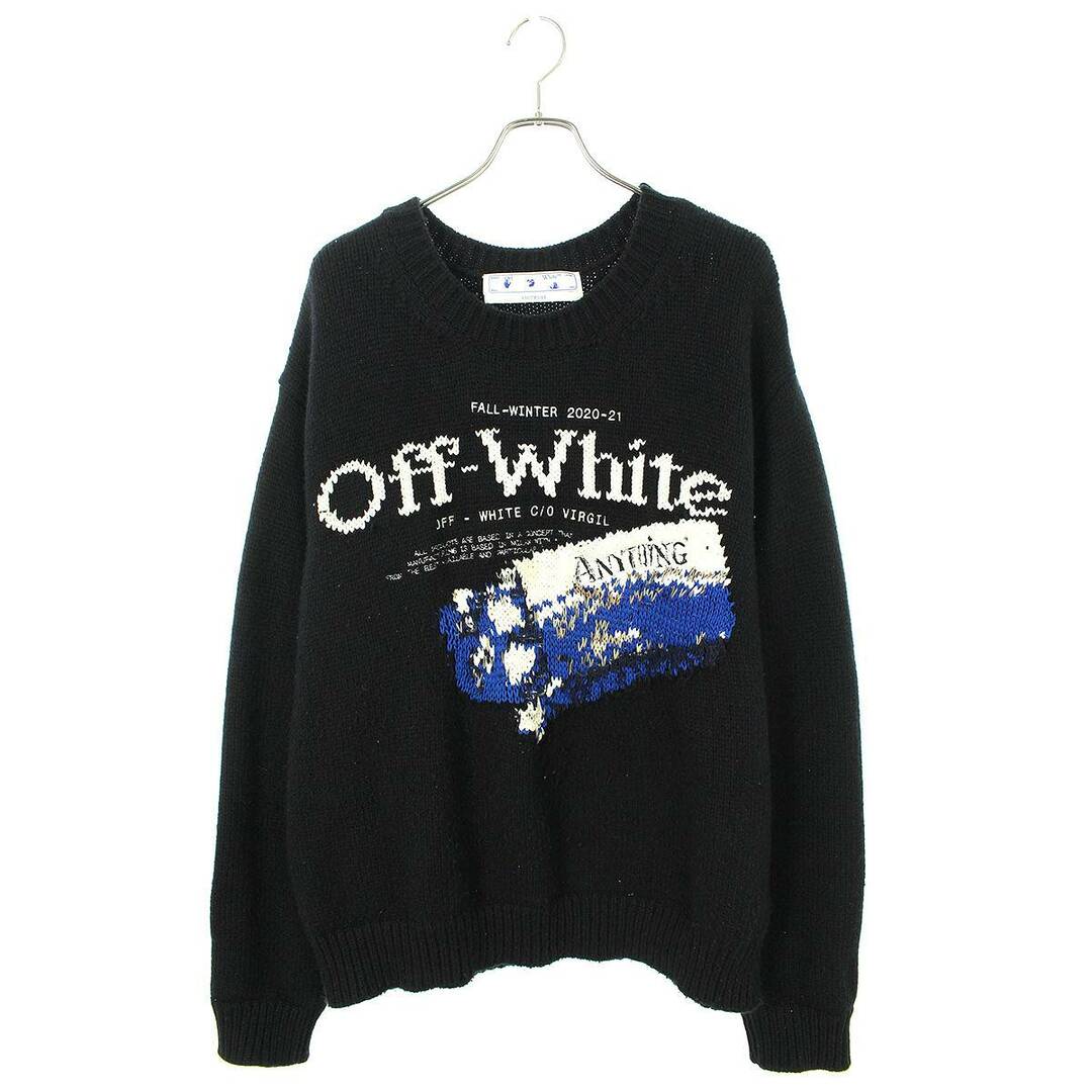 オフホワイト  20AW  OMHE054F20KNI001 PASCAL MEDICINE KNIT パスカルメディスンニット メンズ XXL