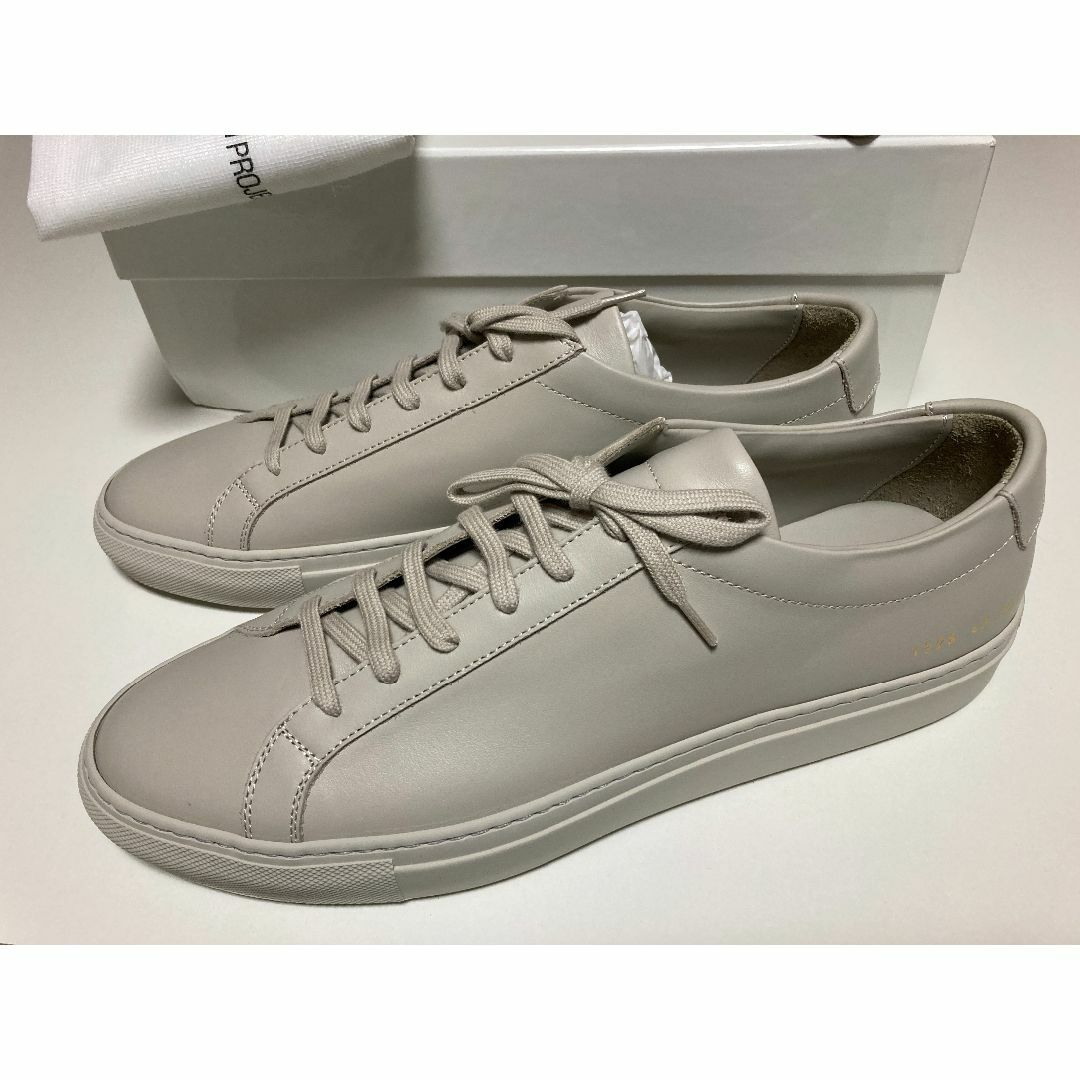 【新品未使用】 COMMON PROJECTS コモンプロジェクト スニーカー 靴 ORIGINAL ACHILLES LOW IN NUBUCK 2366 【44（約29.0cm）/BLACK】