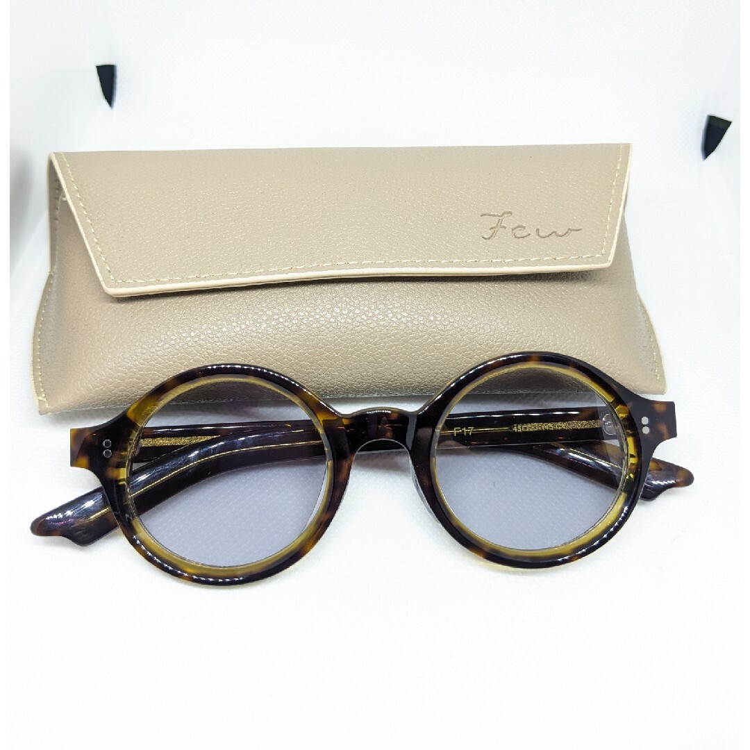 Oliver Peoples(オリバーピープルズ)のFew by NEW. フューバイニュー F17 C4 Yellow Demi メンズのファッション小物(サングラス/メガネ)の商品写真