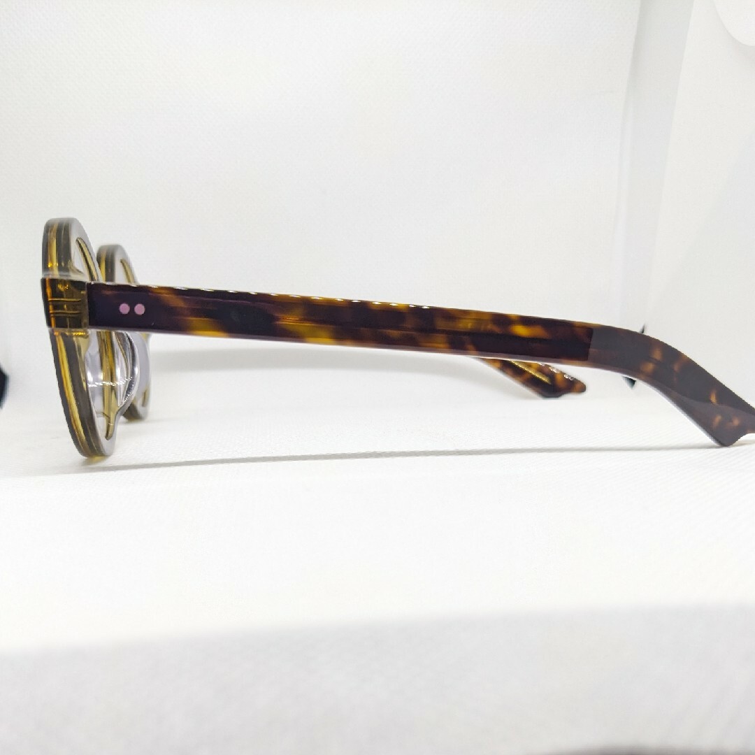 Oliver Peoples(オリバーピープルズ)のFew by NEW. フューバイニュー F17 C4 Yellow Demi メンズのファッション小物(サングラス/メガネ)の商品写真