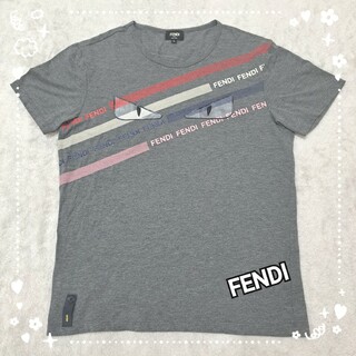 FENDI - FENDI ズッカ柄 ニット 半袖 Tシャツ フェンディ 半袖ニット 