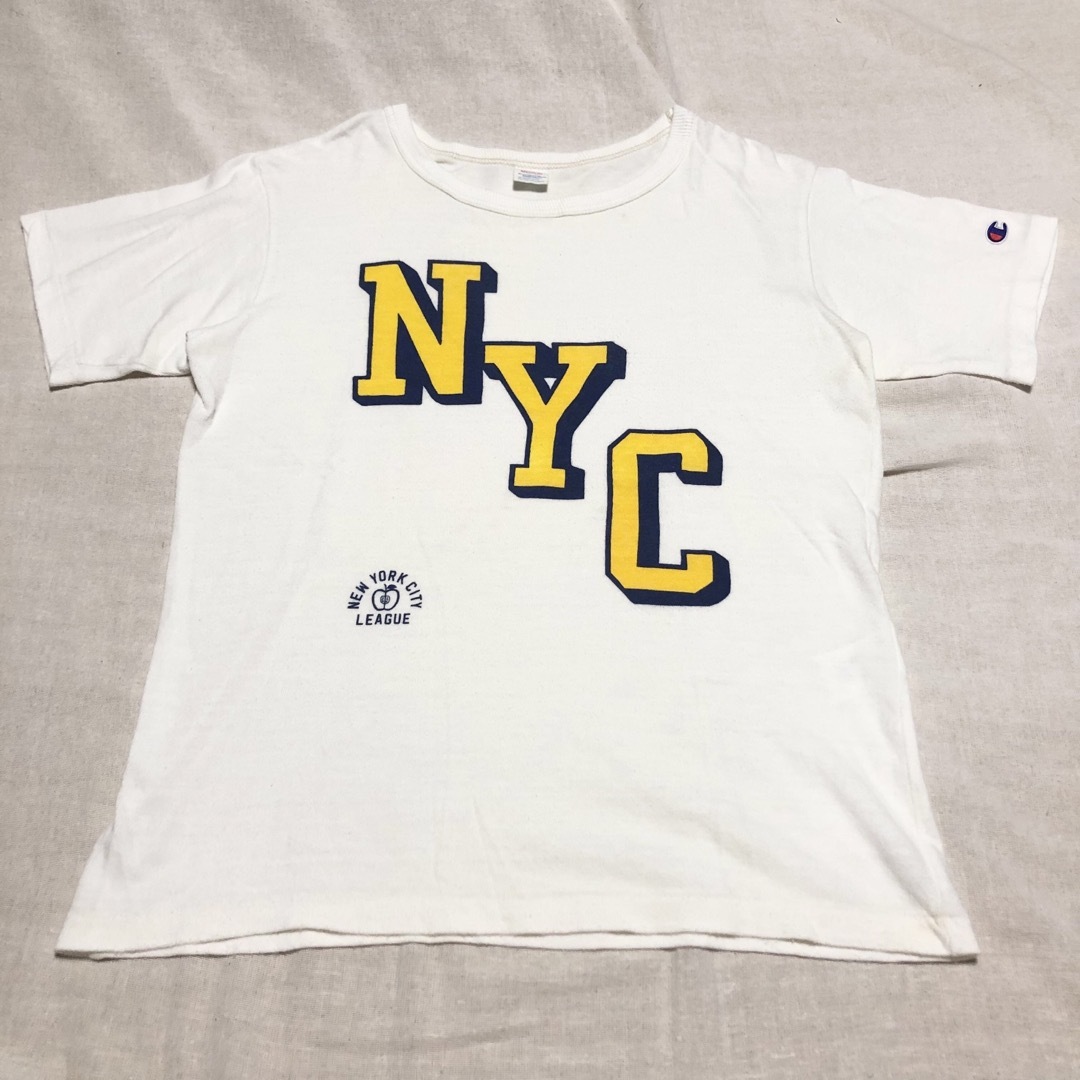 Champion(チャンピオン)の【日本製】Champion チャンピオン ニューヨークリーグTシャツ トリコタグ メンズのトップス(Tシャツ/カットソー(半袖/袖なし))の商品写真