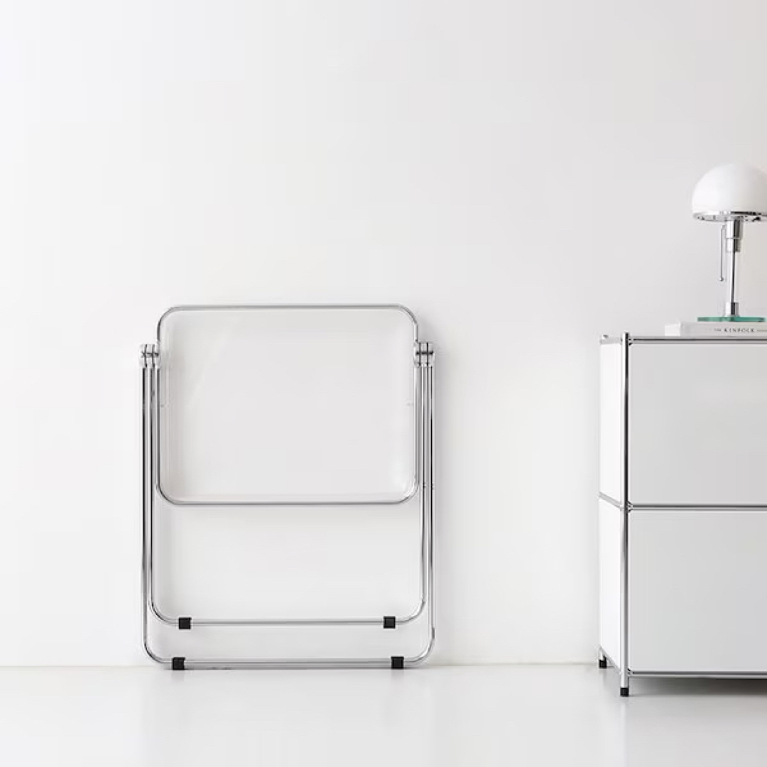 新品CASTELLI Platone クリアテーブル 折り畳みテーブル リプロ 新品CASTELLI Platone クリアテーブル 折り畳みテーブル リプロ