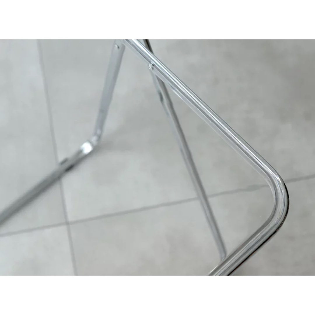 新品CASTELLI Platone クリアテーブル 折り畳みテーブル リプロ 新品CASTELLI Platone クリアテーブル 折り畳みテーブル リプロ