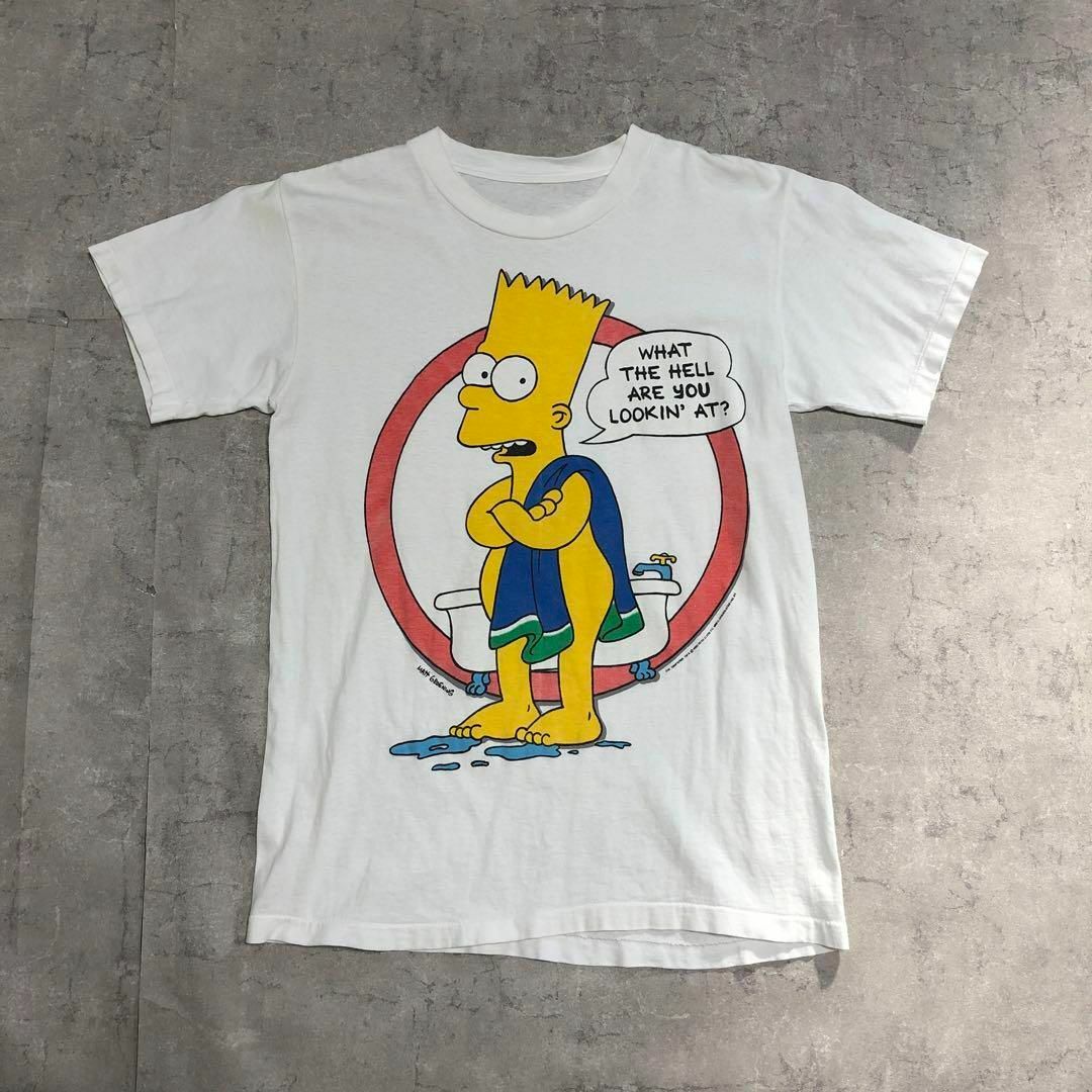 1990年 the Simpsons シンプソンズ プリントTシャツ L相当