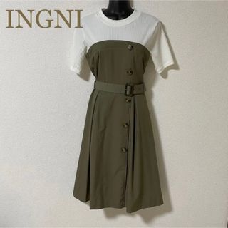 イング(INGNI)のINGNI／フレアワンピース(ひざ丈ワンピース)