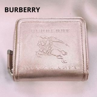 バーバリーブルーレーベル(BURBERRY BLUE LABEL)の激レア✨Burberry✨バーバリーブルーレーベル二つ折り財布　(財布)