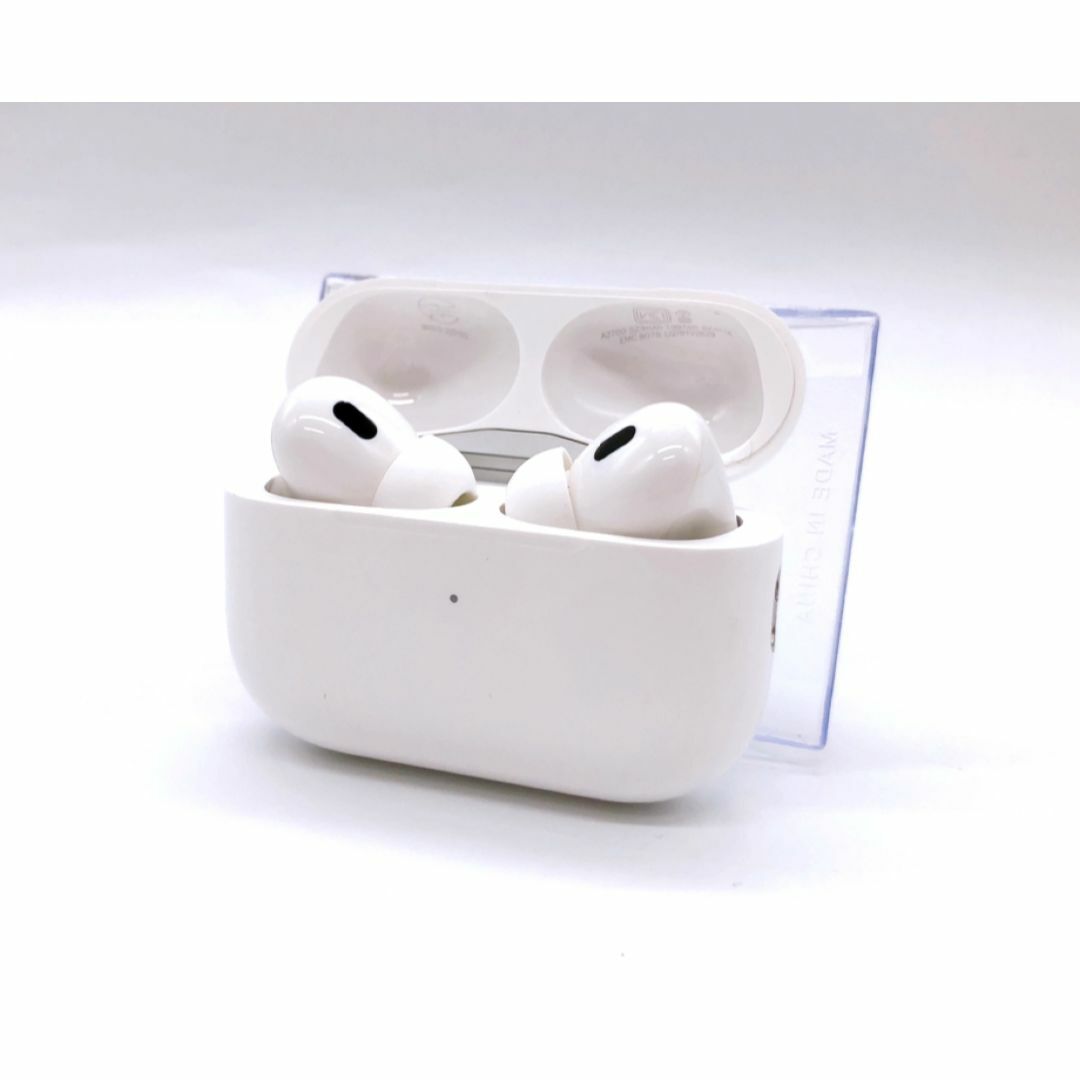 【14510】★美品★ アップル Air Pods Pro 第2世代 ホワイトホワイト白サイズ重さ
