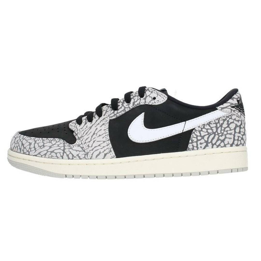 ナイキ  Air Jordan 1 Retro Low OG Black Cement CZ0790-001 エアジョーダン1レトロローブラックセメントスニーカー メンズ 27cm