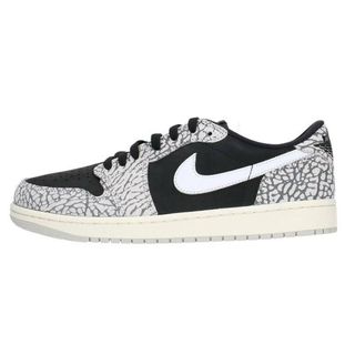 ナイキ(NIKE)のナイキ  Air Jordan 1 Retro Low OG Black Cement CZ0790-001 エアジョーダン1レトロローブラックセメントスニーカー メンズ 27cm(スニーカー)