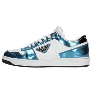 プラダ(PRADA)のプラダ  2EE364 ダウンタウンレザースニーカー メンズ 7.5(スニーカー)