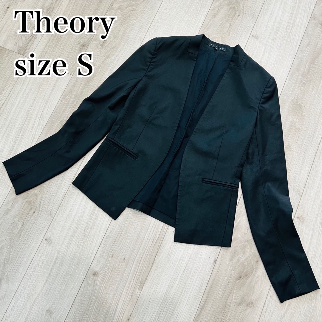 Theory　ノーカラージャケット　LANAI　TAILOR　サイズ0