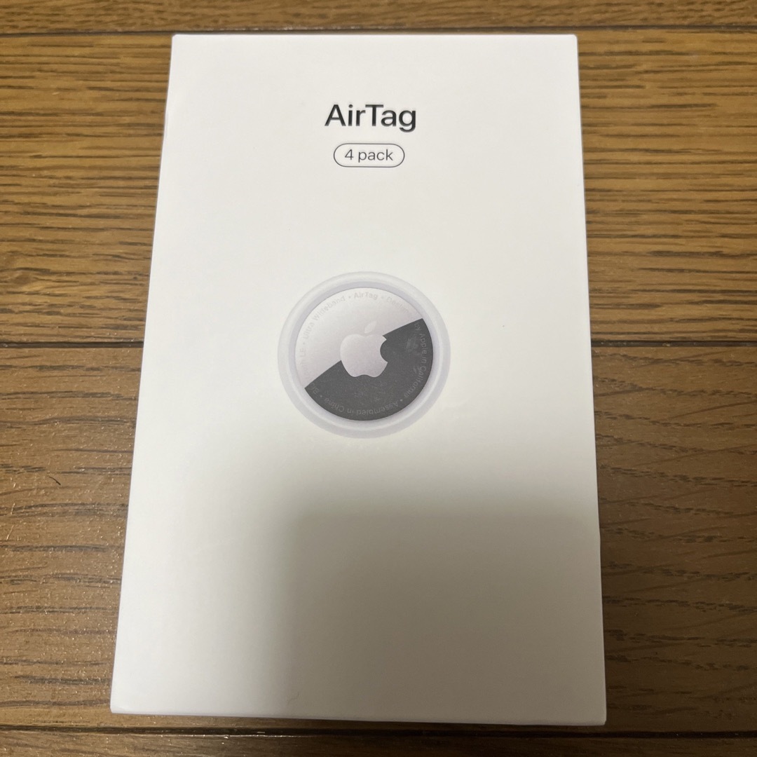 Appleメーカー型番Apple AirTag 4個セット 未開封新品