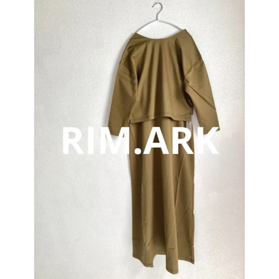 新品 RIM.ARK Back open 2way One Piece カーキ | フリマアプリ ラクマ