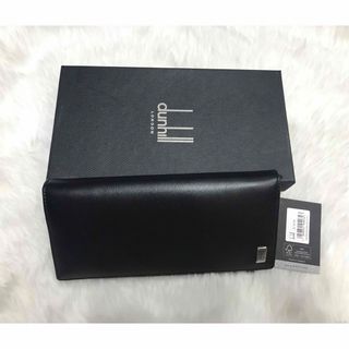 ダンヒル(Dunhill)のRR789 ダンヒル　長財布　IM0317 ブラック　SV金具(長財布)