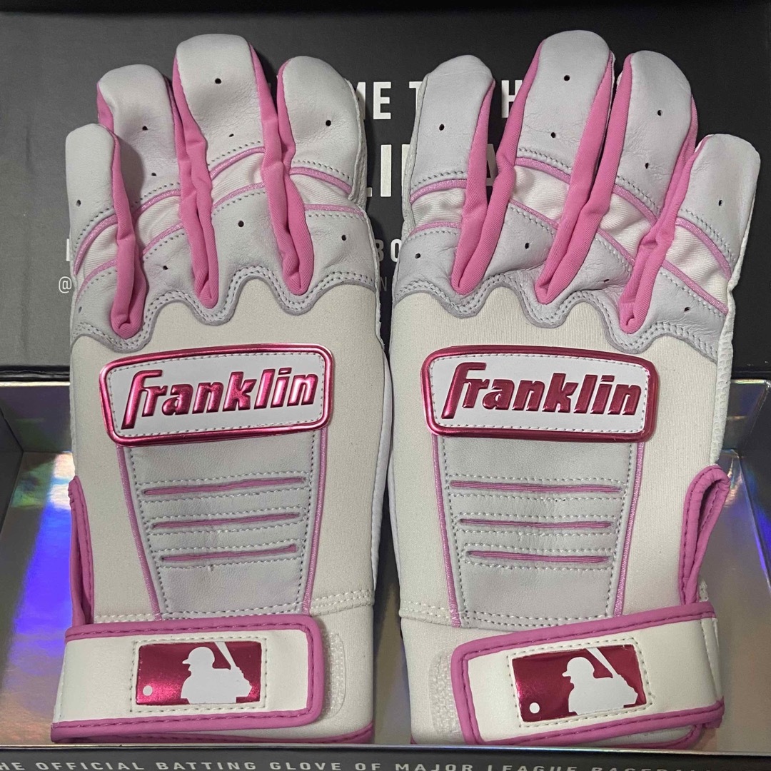 Franklin Custom CFX Pro 白×ピンク Mサイズ バッテ | フリマアプリ ラクマ