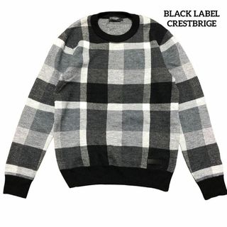 ブラックレーベルクレストブリッジ グレー ニット/セーター(メンズ)の