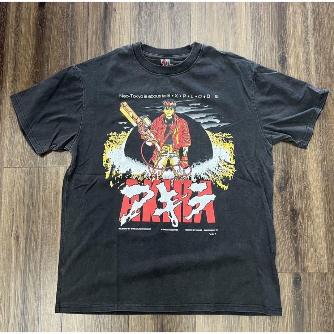 アキラ akira Tシャツ 金田 デカロゴ バックプリント XL - トップス