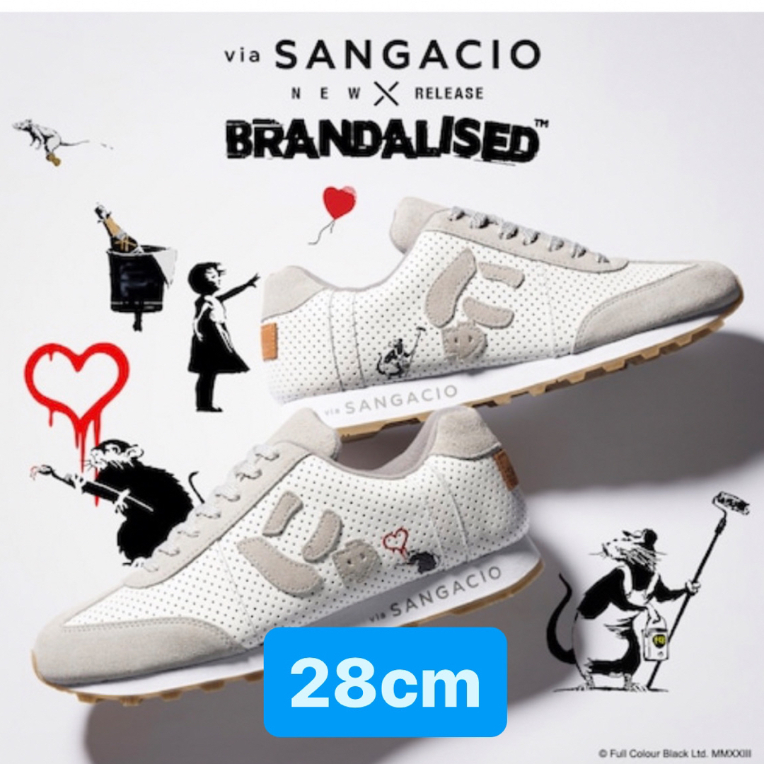 New Balance(ニューバランス)の※新品未開封※  にゅ～ずMOM『BRANDALISED』 バンクシー メンズの靴/シューズ(スニーカー)の商品写真