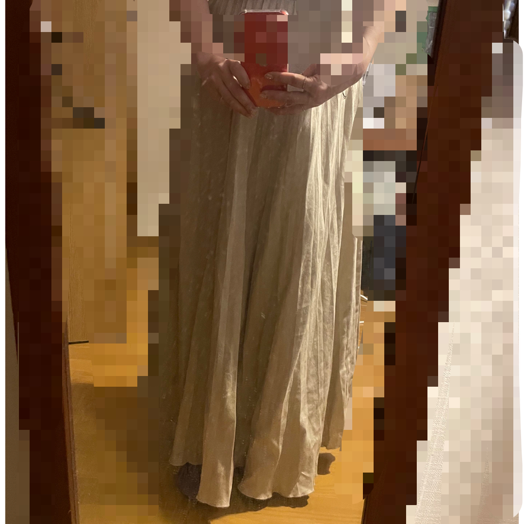 SLOBE IENA(スローブイエナ)の麻100% ロングスカート　スローブイエナ マキシスカート レディースのスカート(ロングスカート)の商品写真
