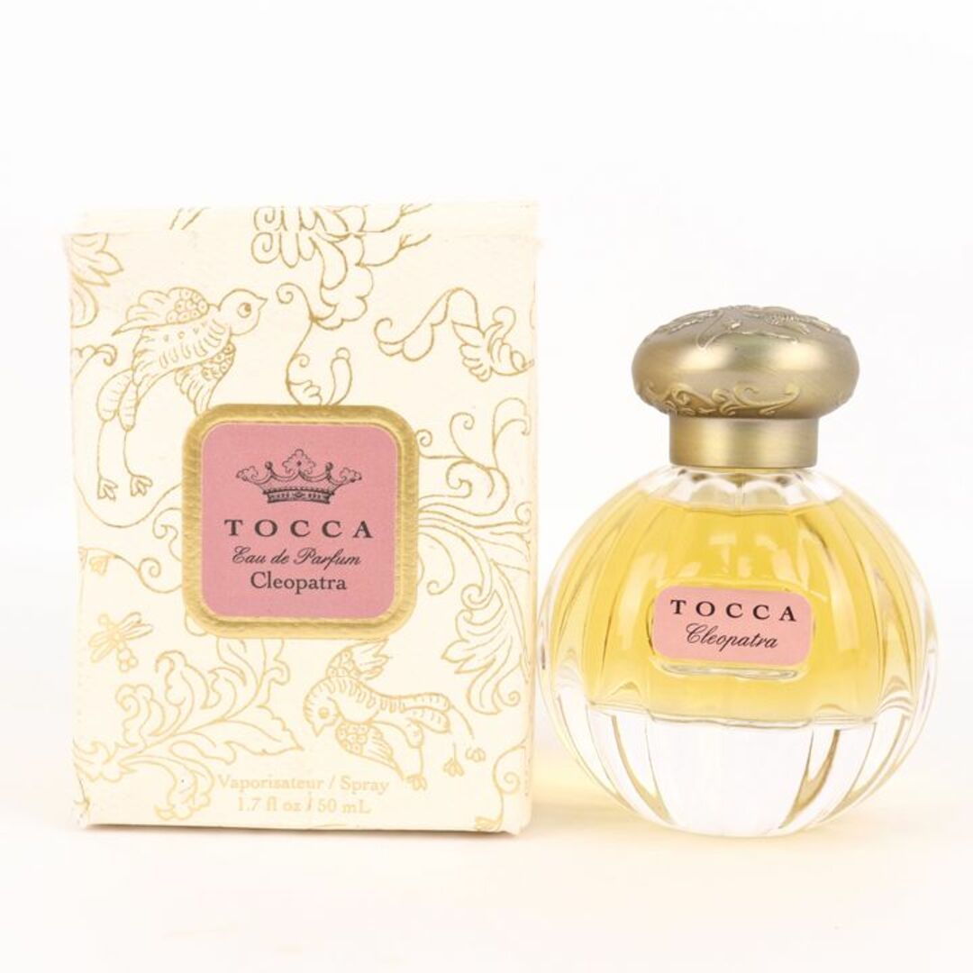 トッカ 香水 クレオパトラ オードパルファム EDP 若干使用 フレグランス 外装難有 レディース 50mlサイズ TOCCA