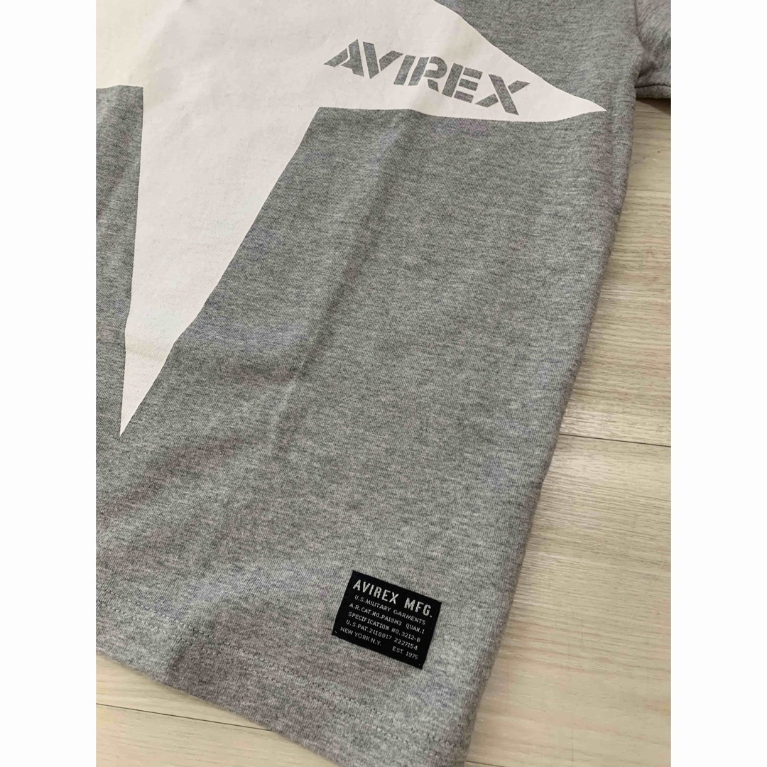 AVIREX(アヴィレックス)のアヴィレックス　AVIREX Tシャツ　グレー　M メンズのトップス(Tシャツ/カットソー(半袖/袖なし))の商品写真